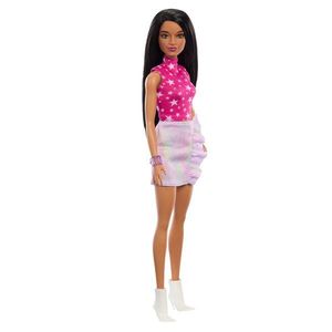 Fusta papusa Barbie negru imagine