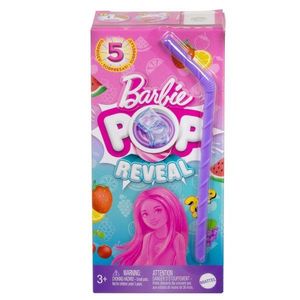 Papusa surpriza Barbie Chelsea, Pop Reveal Fruit, 5 surprize, HRK58 imagine