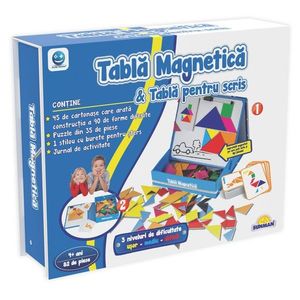Joc educativ Smile Games, Tableta magnetica, 82 piese imagine