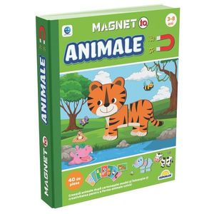 Joc educativ, Smile Games, MagnetIQ, Completeaza animalele imagine
