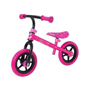 Bicicleta fara pedale, Evo, Balance Bike, 10 inch, Roz imagine