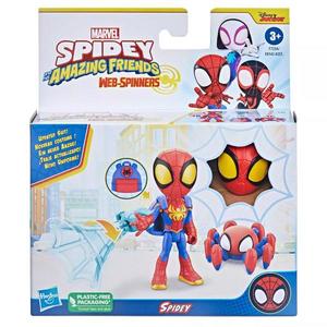 Figurina cu accesorii, Spidey and his Amazing Friends, Web-Spinners, Spidey, F7256 imagine