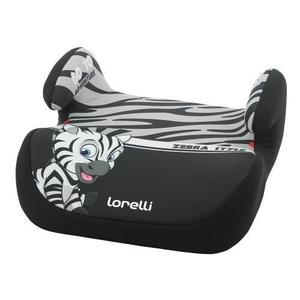 Inaltator auto Lorelli Topo Comfort, Zebra, 15-36 Kg, Gri/Alb imagine