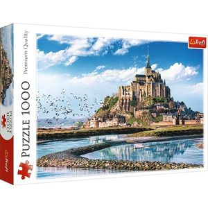 Puzzle - Mont Saint Michel 1000 de piese | Trefl imagine