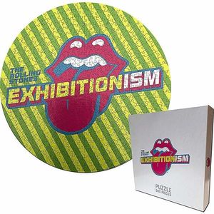 Puzzle 500 piese - The Rolling Stones - Exhibitionism Round | Rockoff ​ imagine