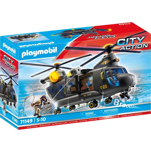 Set jucarii - City Action - Aeronava echipei SWAT | Playmobil imagine