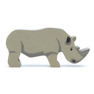 Figurina din lemn - Rhinoceros | Tender Leaf Toys imagine