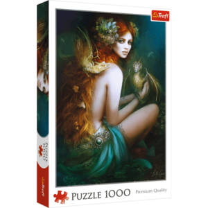 Puzzle 1000 piese - Prietena dragonilor | Trefl imagine
