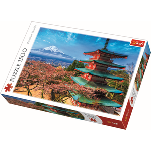 Puzzle 1500 piese - Muntele Fuji | Trefl imagine