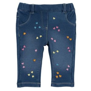 Pantaloni copii Chicco din denim stretch, Albastru, 55928-66MFCO imagine