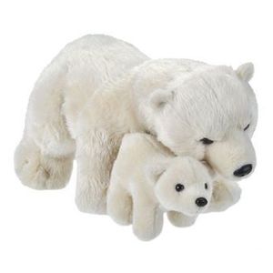 Jucarie plus Mama si puiul - Urs polar imagine