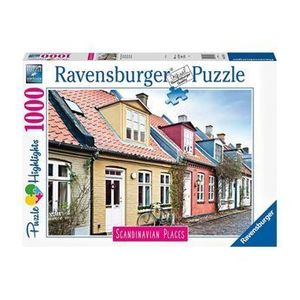 Puzzle Aarhus Danemarca, 1000 piese imagine