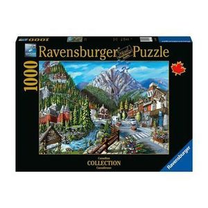 Puzzle Orasul Banff, 1000 piese imagine