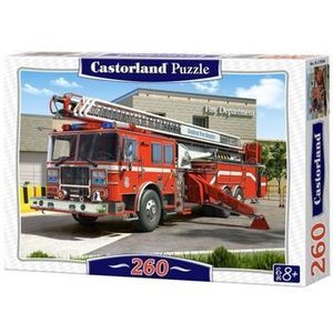 Puzzle Masina de pompieri, 260 piese imagine