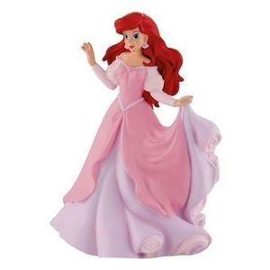 Figurina Ariel in rochie roz imagine
