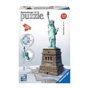 Puzzle 3D - Statuia Libertatii, 108 piese imagine