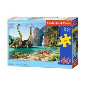 Puzzle In lumea dinozaurilor, 60 piese imagine