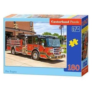 Puzzle Masina de pompieri, 180 piese imagine