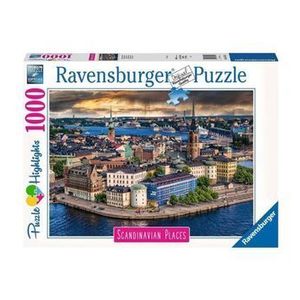 Puzzle Stockholm Suedia, 1000 piese imagine