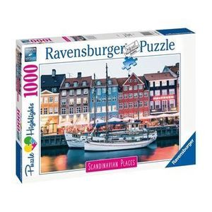 Puzzle Copenhaga Danemarca, 1000 piese imagine