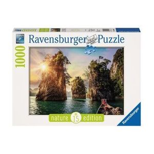 Puzzle Lacul Cheow, 1000 piese imagine