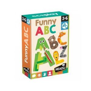 Joc Headu Ecoplay - Alfabetul amuzant imagine