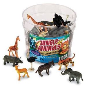 Set sortare - Animalute din jungla imagine