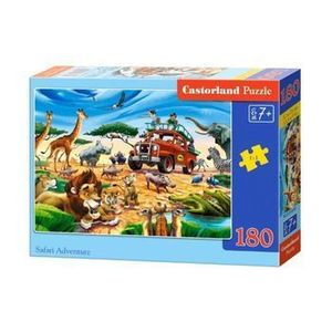 Puzzle Aventura Safari, 180 piese imagine