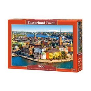 Puzzle Vechiul Stockholm - Suedia, 500 piese imagine