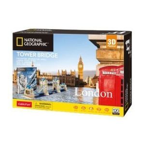 Puzzle 3D + Brosura - Tower Bridge, 120 piese imagine
