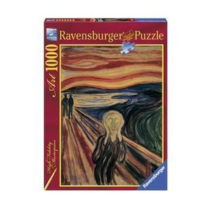 Puzzle Edvard Munch: Strigatul, 1000 piese imagine