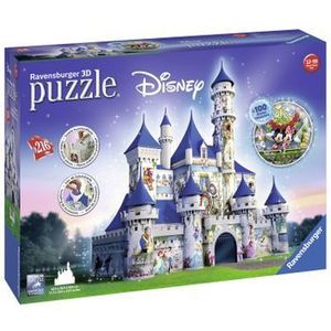 Puzzle 3D Castelul Disney, 216 piese imagine