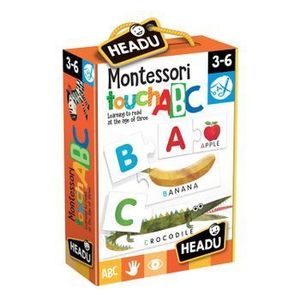 Montessori - Joc tactil ABC imagine