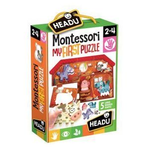 Montessori - Primul meu puzzle Ferma imagine