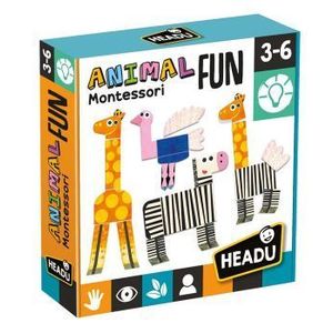 Montessori Headu - Animalute Tactile Amuzante imagine