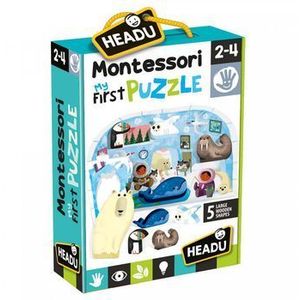 Montessori Primul Meu Puzzle Headu - Polul Nord imagine