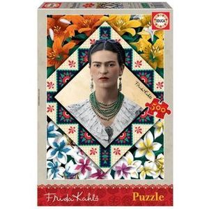Puzzle Educa - Frida Kahlo, 500 piese imagine