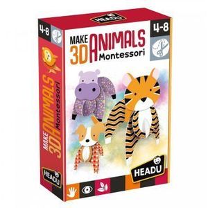 Montessori Headu - Animale 3D imagine