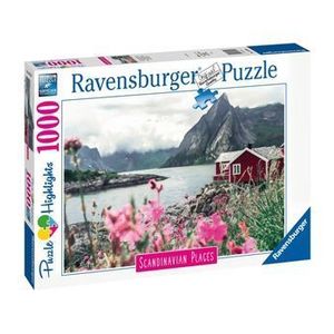 Puzzle Ravensburger - Lofoten Norvegia, 1000 piese imagine