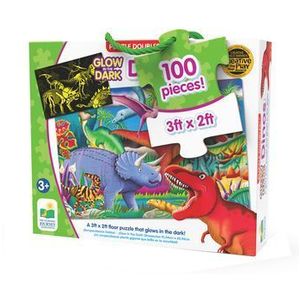 Puzzle Straluceste in intuneric - Dinozauri, 100 piese imagine