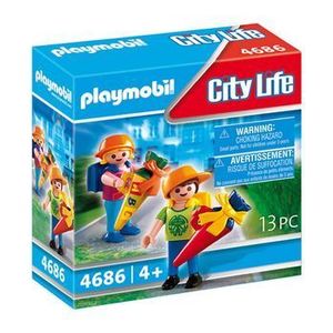 Playmobil City Life, School - Prima zi de scoala a copiilor imagine
