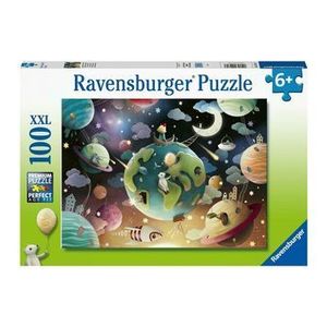 Puzzle planete, 100 piese - Ravensburger imagine