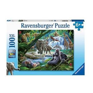 Puzzle Animale din jungla, 100 piese imagine