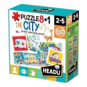 Puzzle - Orasul (80 piese) imagine