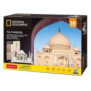 Puzzle 3D + Brosura Taj Mahal, 87 piese imagine