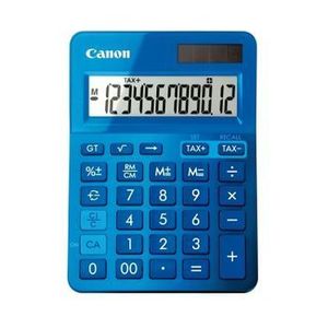 Calculator de birou Canon LS123KBL, 12 digiti, albastru imagine