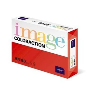 Hartie color Coloraction, A4, 80 g/mp, rosu-Chile, 500 coli/top imagine