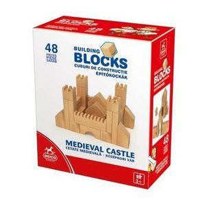 Cuburi constructie Deico Cetate medievala, 48 piese imagine