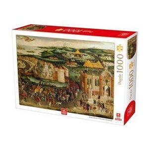 Puzzle adulti Deico Royal Collection - Field of the Cloth of Gold, 1000 piese imagine