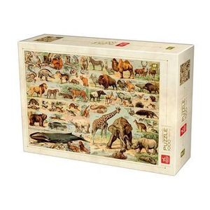 Puzzle adulti Deico Encyclopedia Puzzle - Animals, 1000 piese imagine
